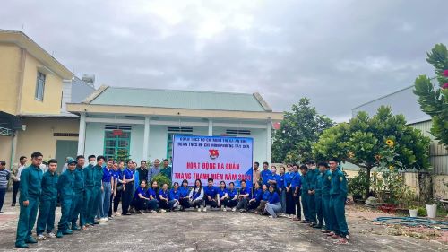 ĐOÀN THANH NIÊN CỘNG SẢN HỘ CHÍ MINH PHƯỜNG TÂY SƠN TỔ CHỨC RA QUÂN “THÁNG THANH NIÊN” NĂM 2024
