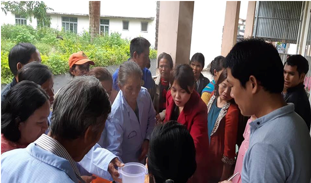 CHIA SẼ YÊU THƯƠNG VỚI BÊNH NHÂN